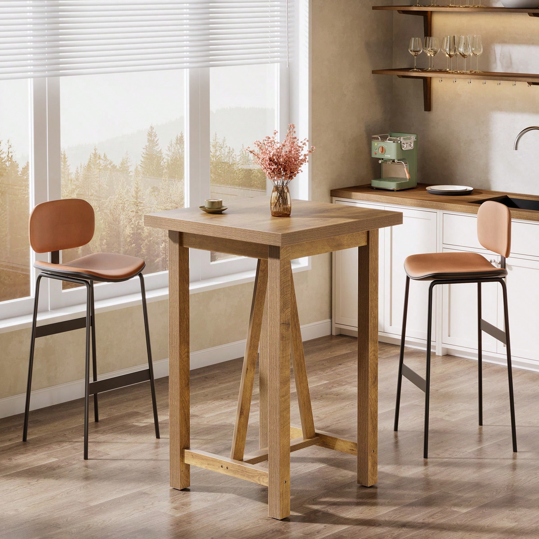 Home Bar And Counter - Bar Table, 39.4