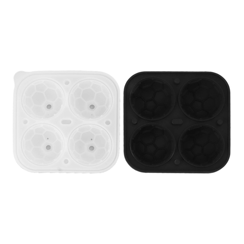 Ice Mold Sphere - 2Pcs Silicone Ice Cube Molds Fun