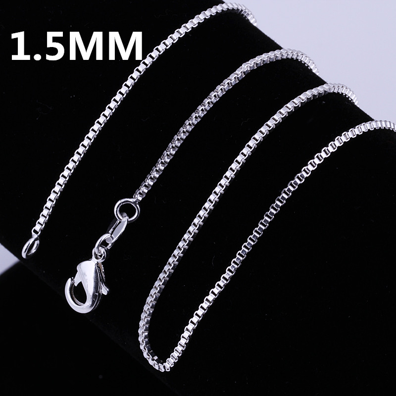 Bar Cart Gold - 925 Sterling Silver Necklace 16/18/20/22/24 inches