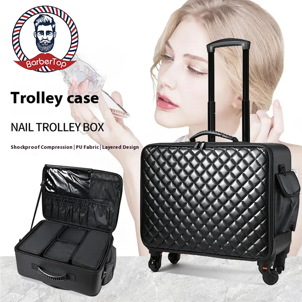 Travel Makeup Artist Bag Lugga – обзор и цена Home Barbershop