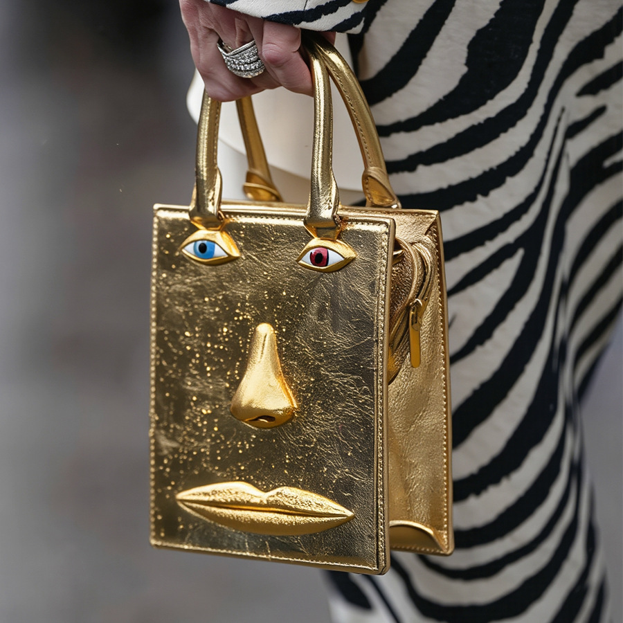 Face Bag Women High Quality Bl – обзор и цена Bar Cart Gold