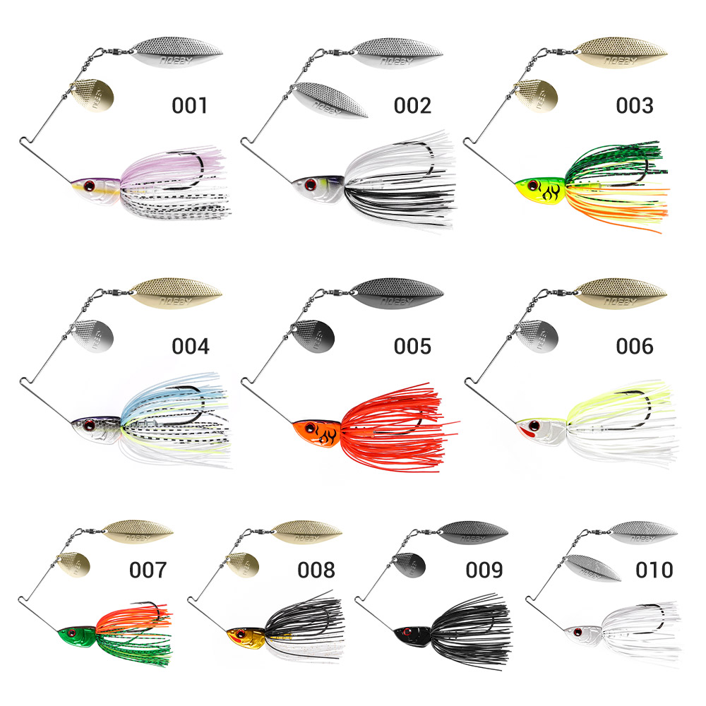 Noeby Spinnerbait 10.5g 14g 21 – обзор и цена Jigger Double Sided