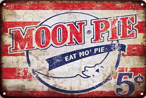 CN-Tin Sign Food Moonpie Eat D – обзор и цена Home Bar Lounge