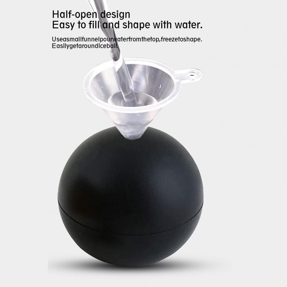 Ice Cube Mold Silicone Sphere  – обзор и цена Ice Mold Sphere