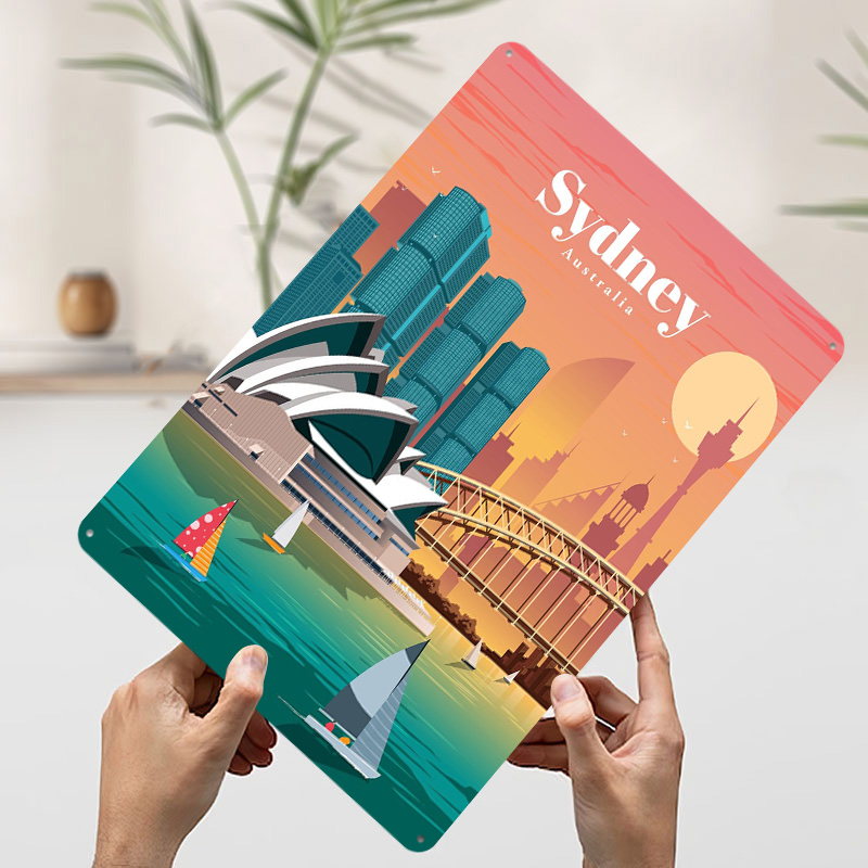 Sydney Poster Wall Art Retro V – обзор и цена Home Bar Sydney