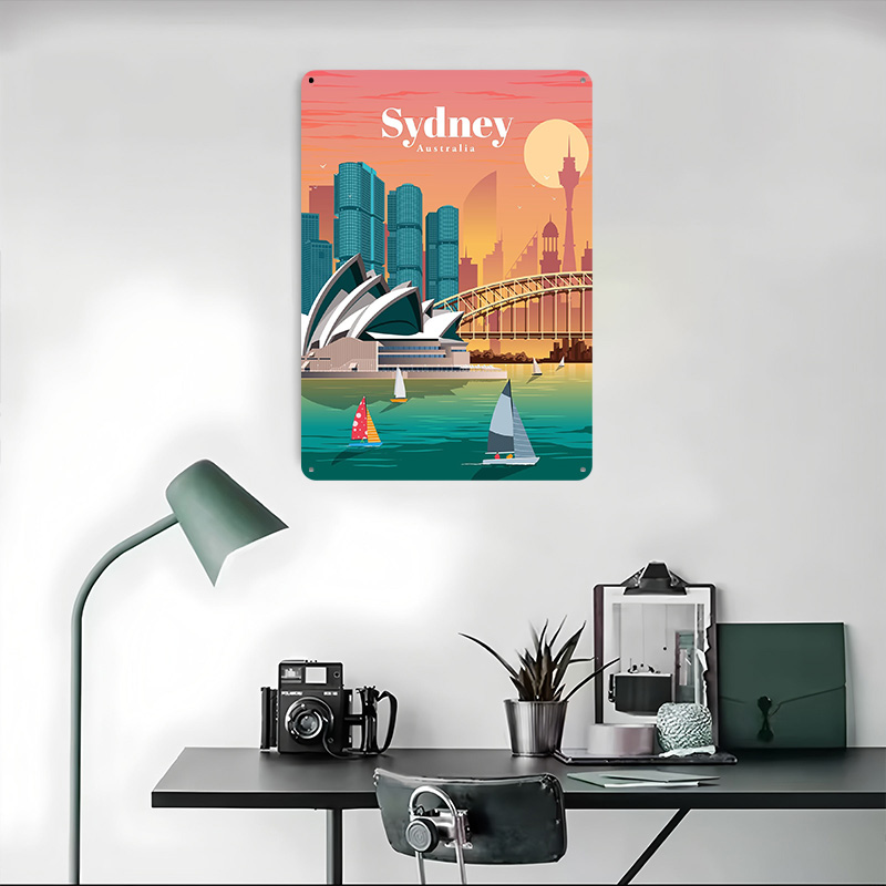 Sydney Poster Wall Art Retro V – обзор и цена Home Bar Sydney