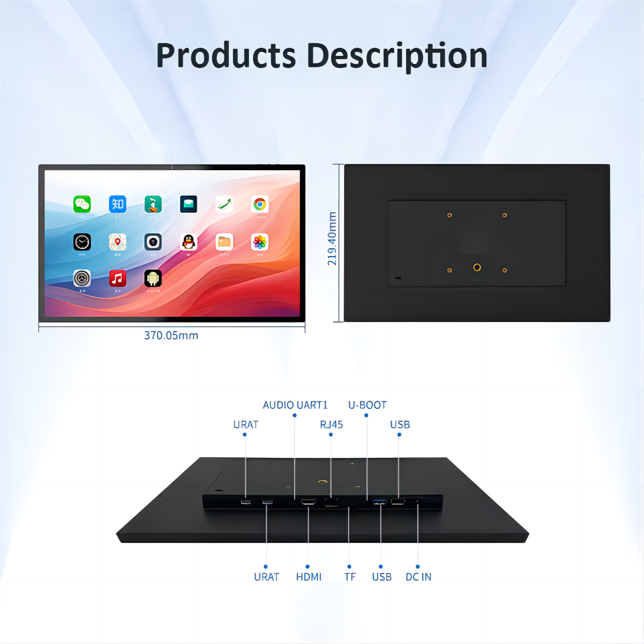 15 Inch 16:10 Wall Mount Andro – обзор и цена Home Bar Android