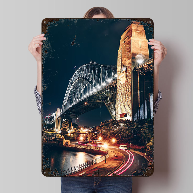 Sydney Harbour Bridge Poster C – обзор и цена Home Bar Sydney