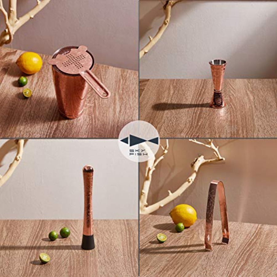 Sky Fish Bartender Kit Cocktai – обзор и цена Boston Shaker Set