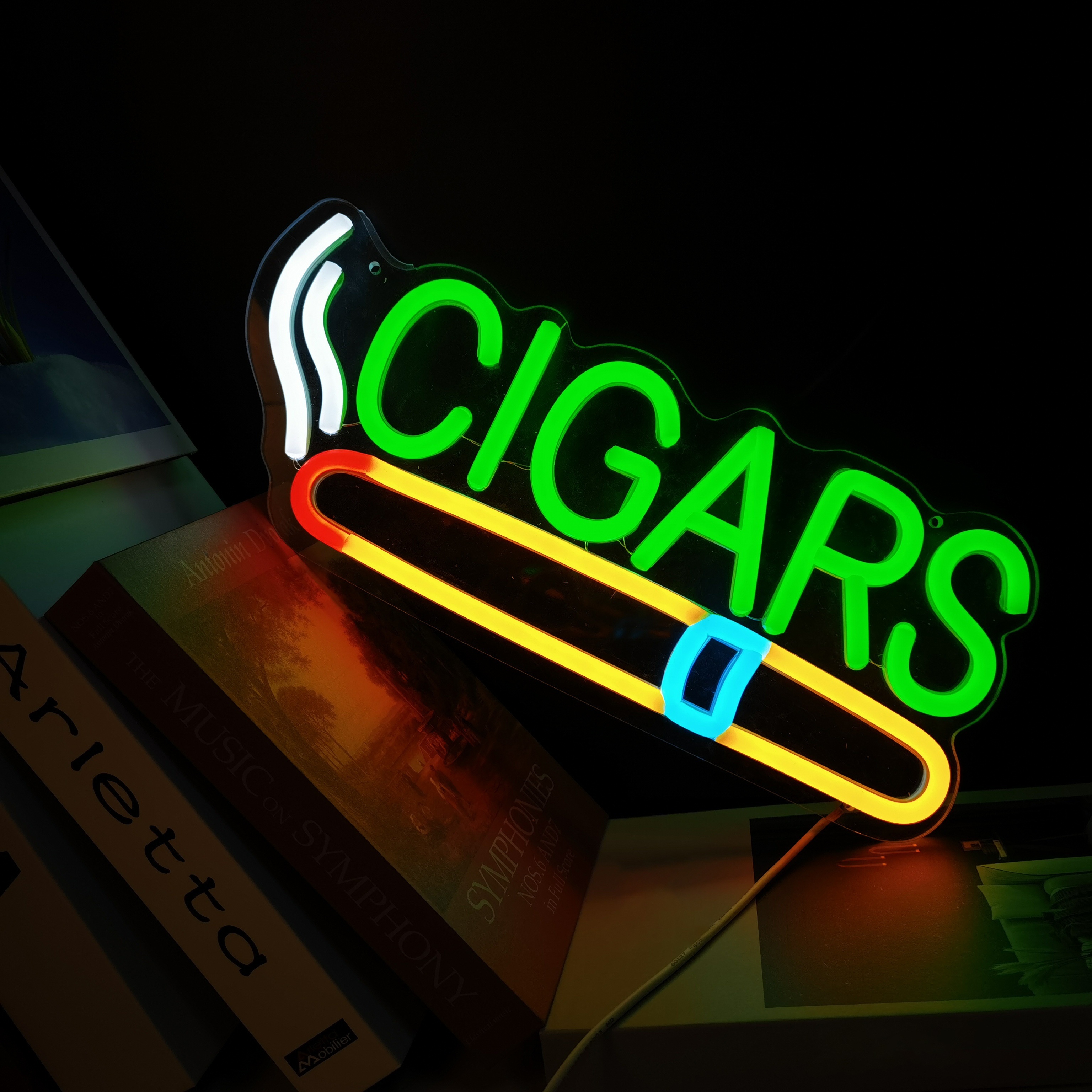 Cigar Shop Neon Sign, For Home – обзор и цена Home Bar Lounge