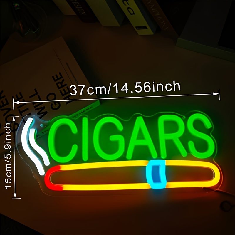 Cigar Shop Neon Sign, For Home – обзор и цена Home Bar Lounge