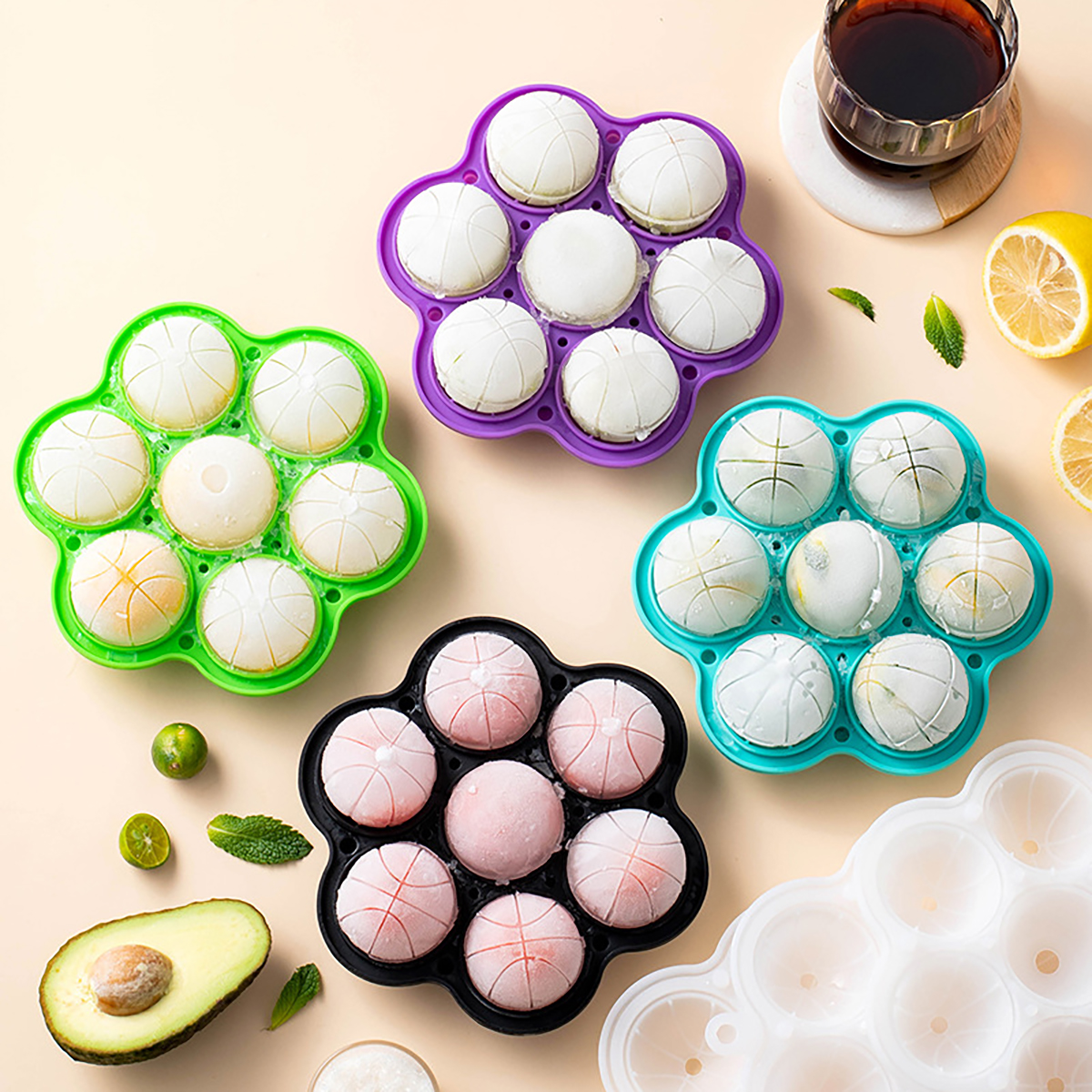 1pc Spherical Silicone Ice Gri – обзор и цена Ice Mold Sphere