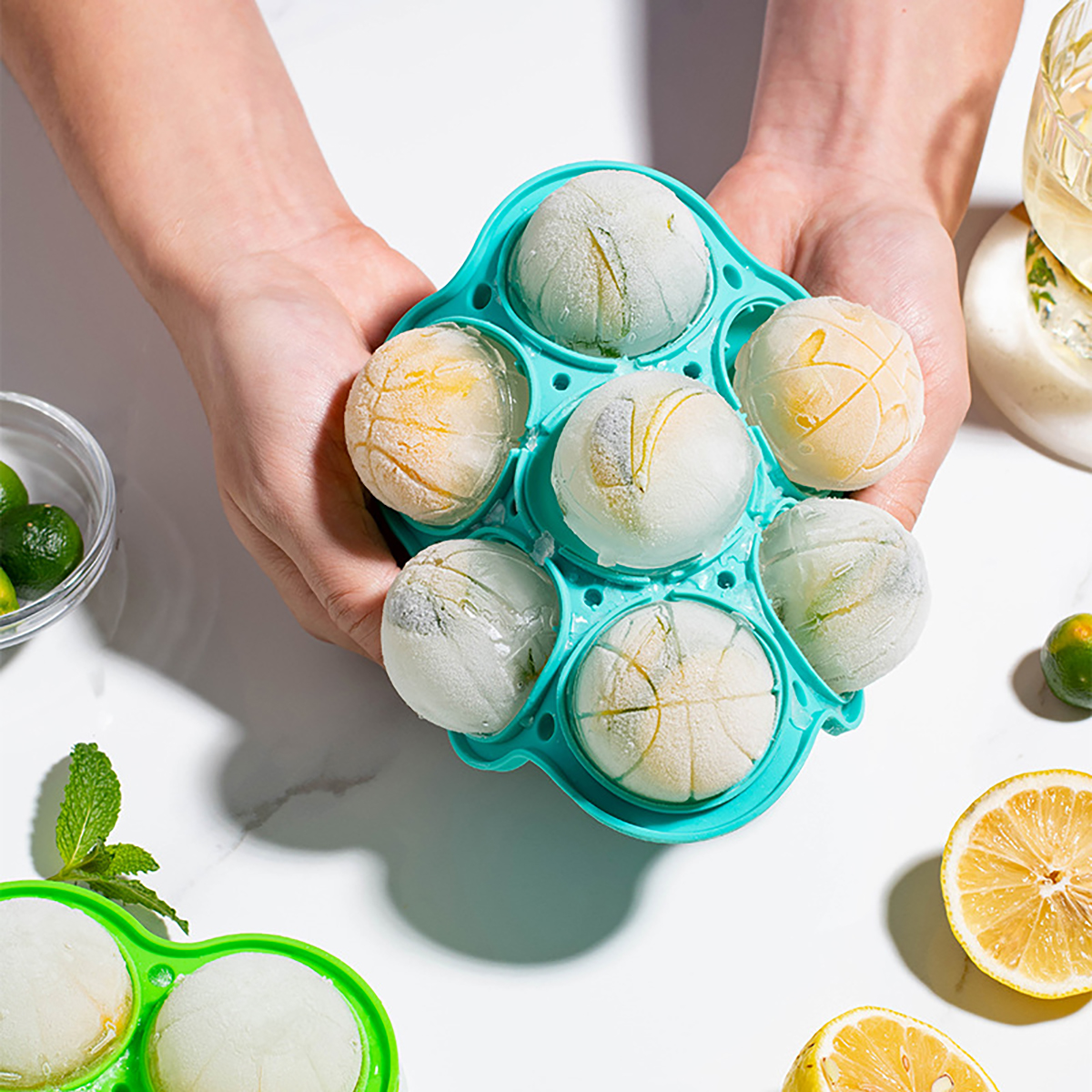 1pc Spherical Silicone Ice Gri – обзор и цена Ice Mold Sphere