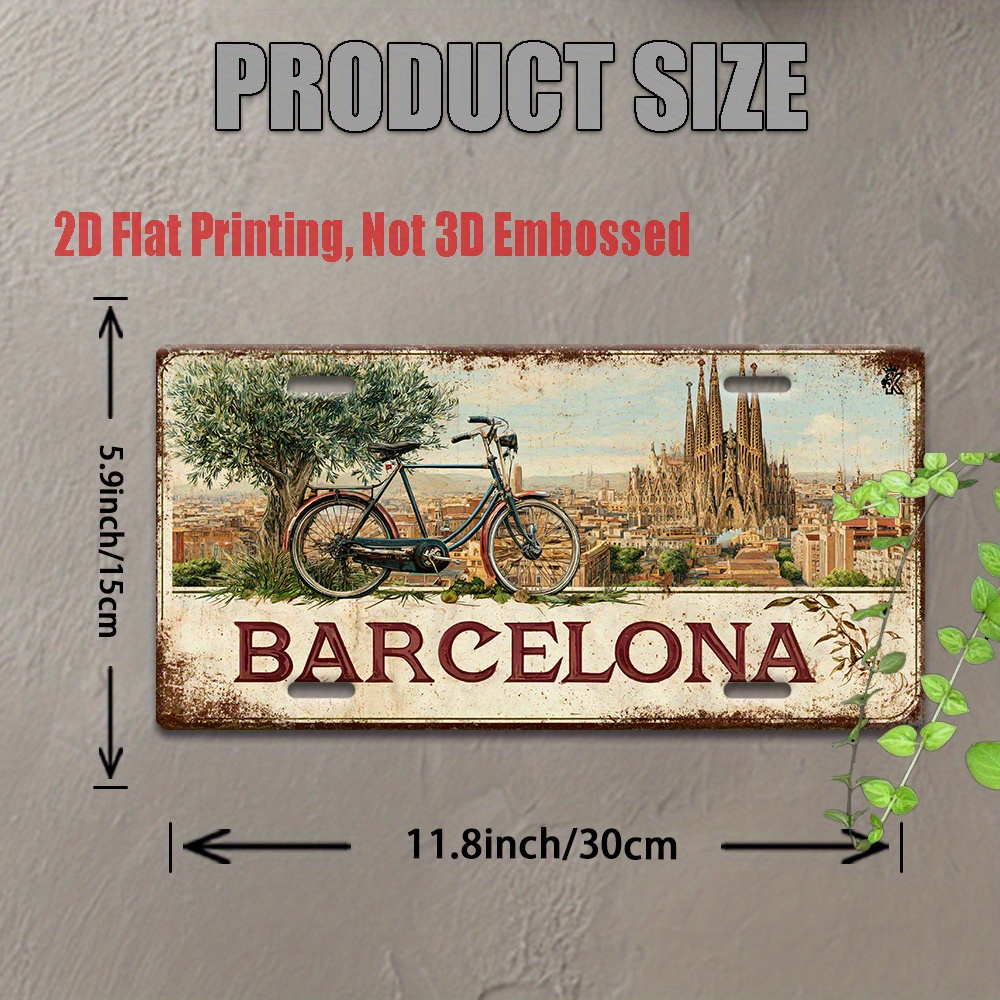 2D Flat, 1 Piece Vintage Metal – обзор и цена Home Barcelona