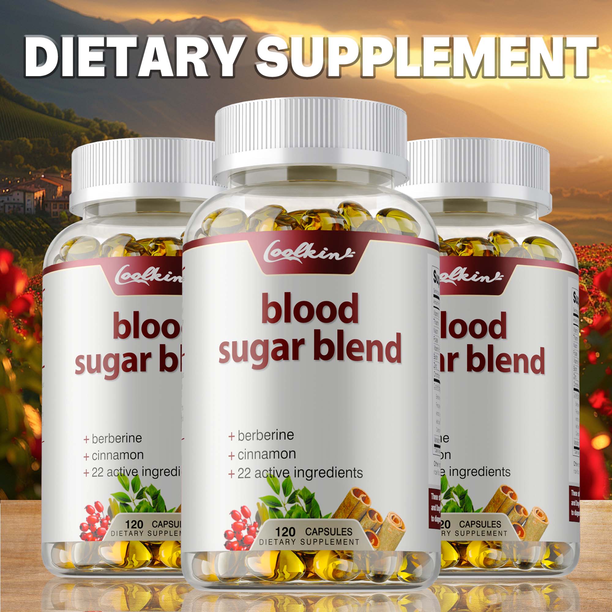 Blood Sugar Blend Capsules - M – обзор и цена Bitters Bottle Set
