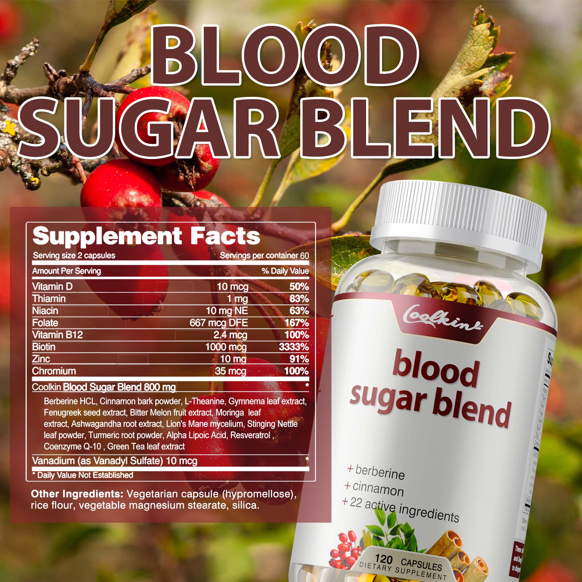 Blood Sugar Blend Capsules - M – обзор и цена Bitters Bottle Set