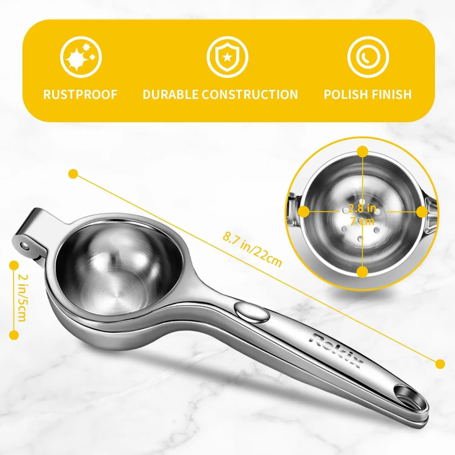 Handheld Citrus Juicer, Heavy  – обзор и цена Citrus Juicer Bar