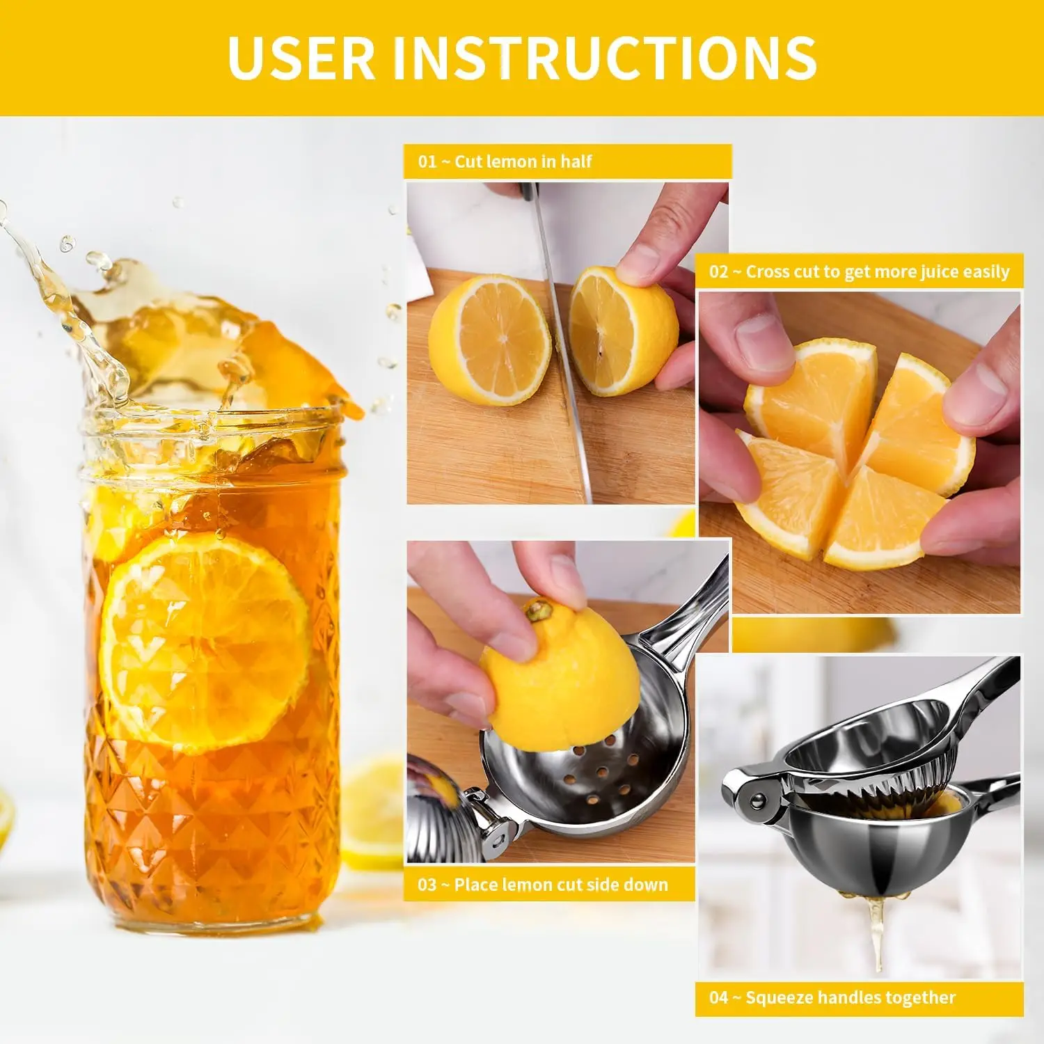 Handheld Citrus Juicer, Heavy  – обзор и цена Citrus Juicer Bar