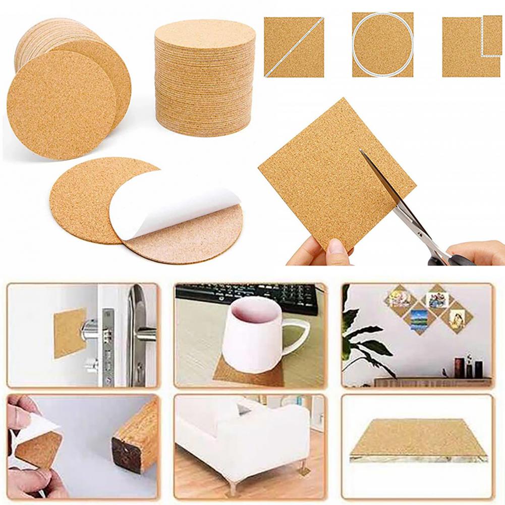 10Pcs Cork Coasters Square Cor – обзор и цена Home Bar Supplies