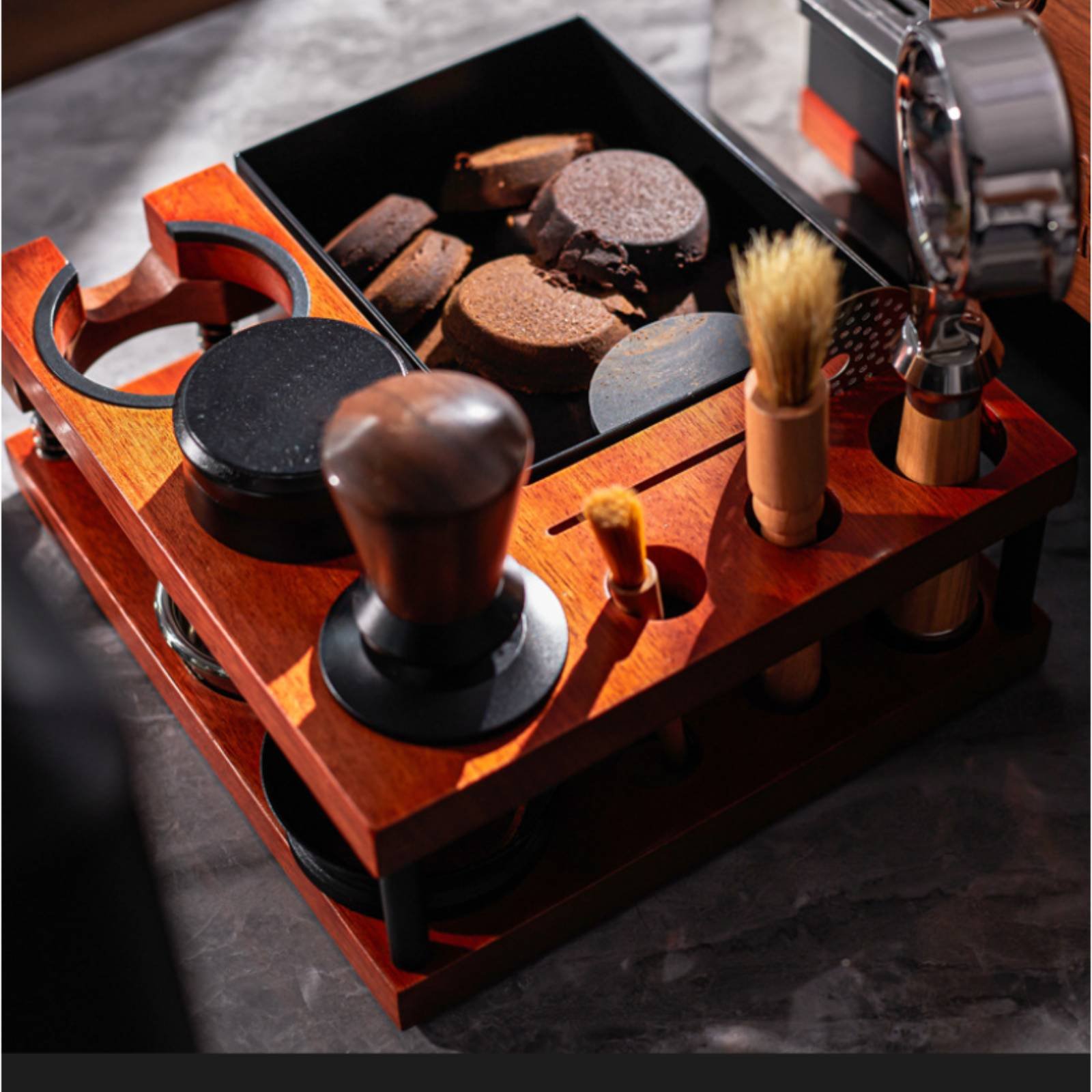 Wood Tamping Station Multi-Fun – обзор и цена Home Barista