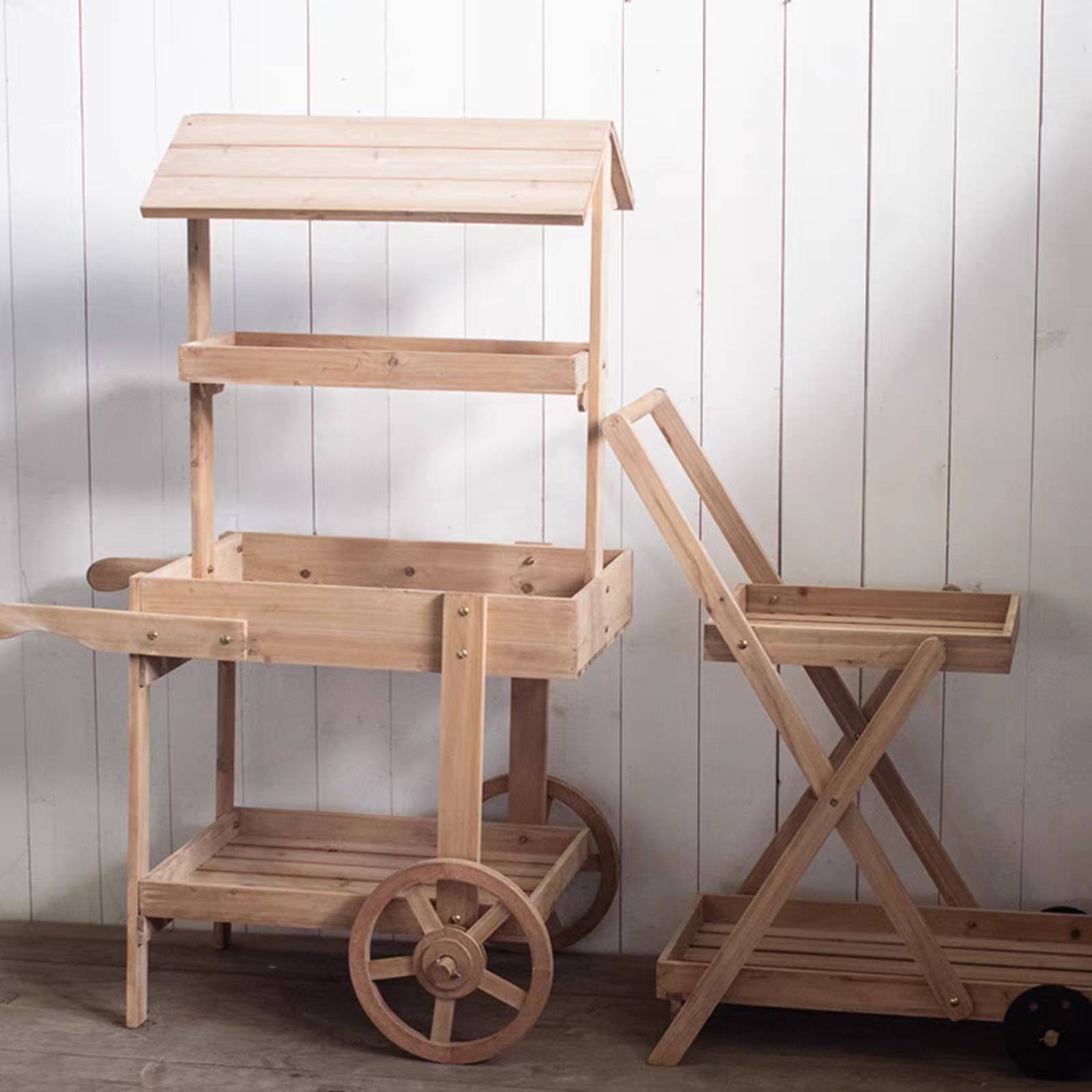 Rustic Display Trolley Wheeled – обзор и цена Home Bar Shelf