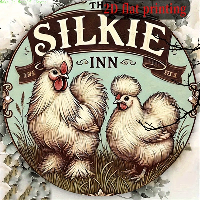 Vintage The Silkie Inn Round T – обзор и цена Home Bar Accessories