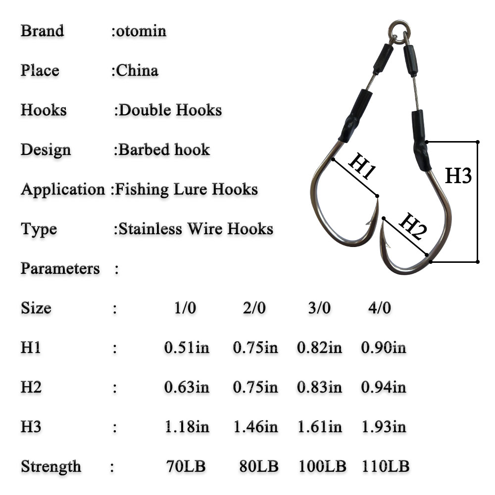 2pairs/bag Slow Fast Jigging H – обзор и цена Jigger Double Sided