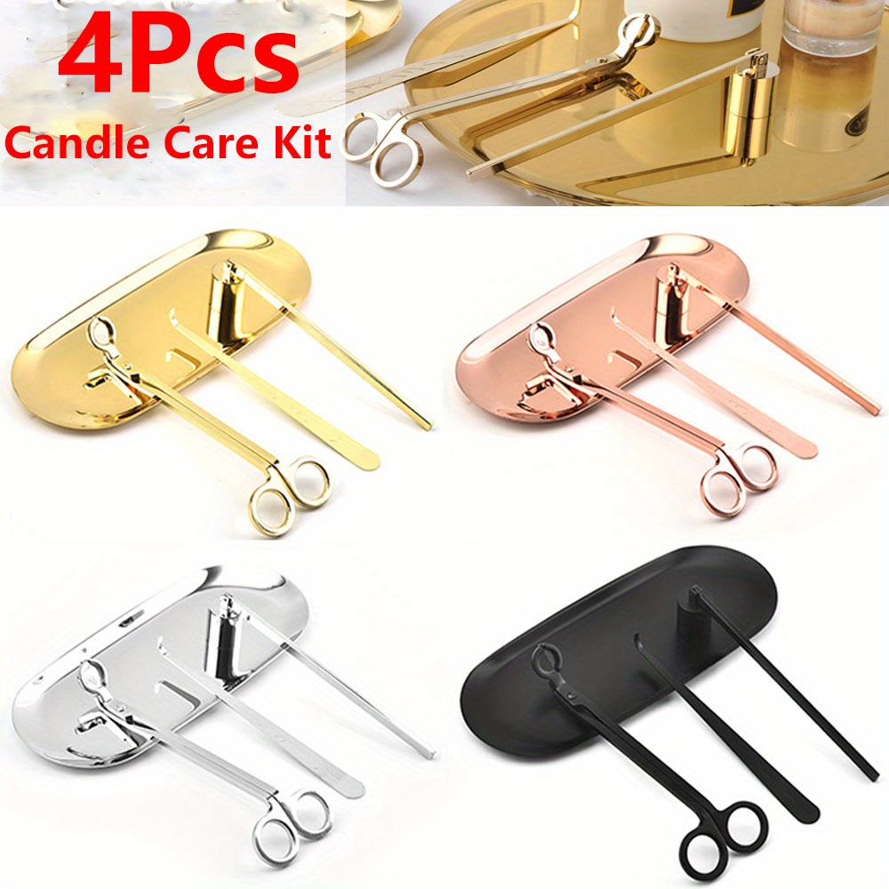 4pcs/set Luxury Candle Care Ki – обзор и цена Home Barber