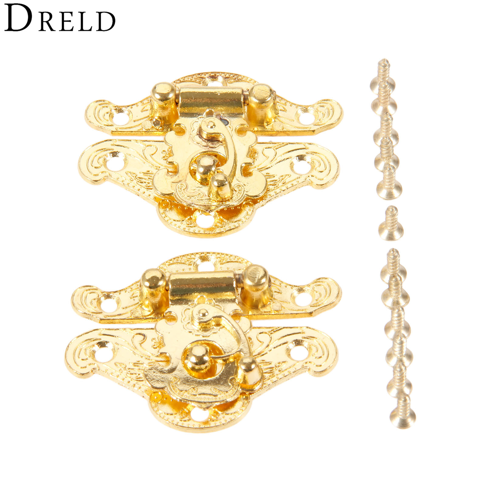 DRELD 2Pcs Antique Gold Box La – обзор и цена Bar Cart Gold
