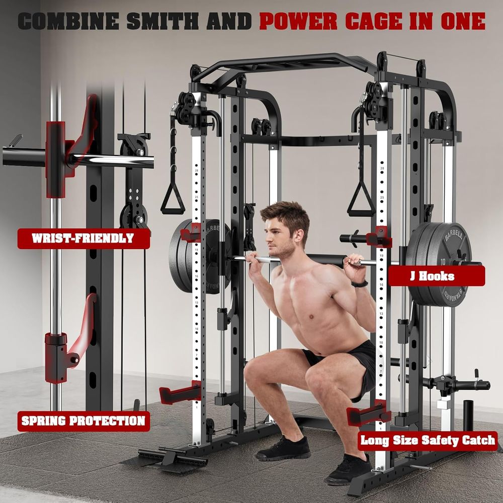 Versatile Power Cage with Adju – обзор и цена Home Bar And Gym