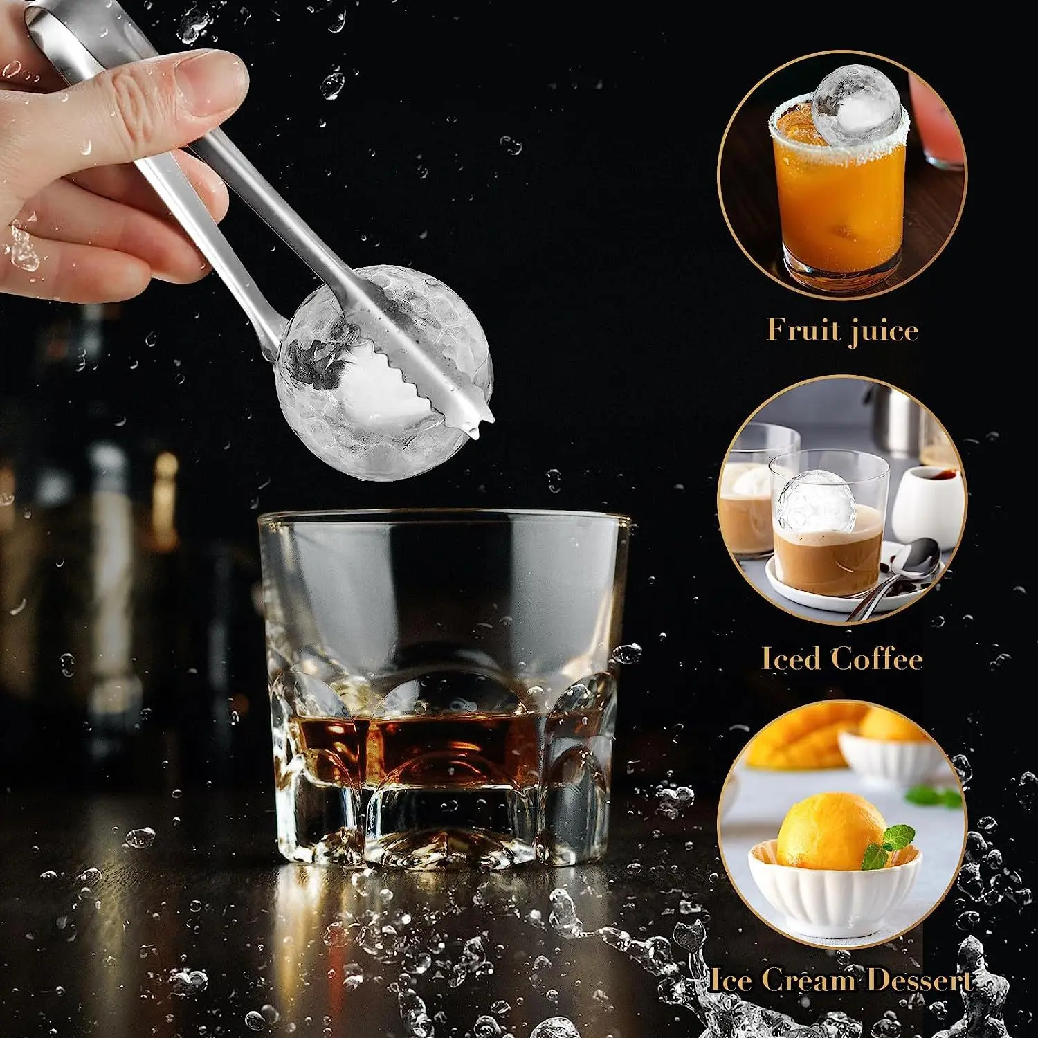 Food Grade Silicone Ice Ball M – обзор и цена Ice Mold Sphere