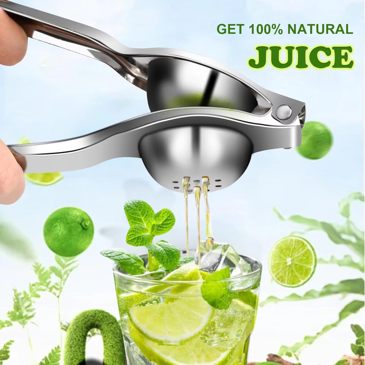 1/2/3pcs Stainless Steel Lemon – обзор и цена Citrus Juicer Bar