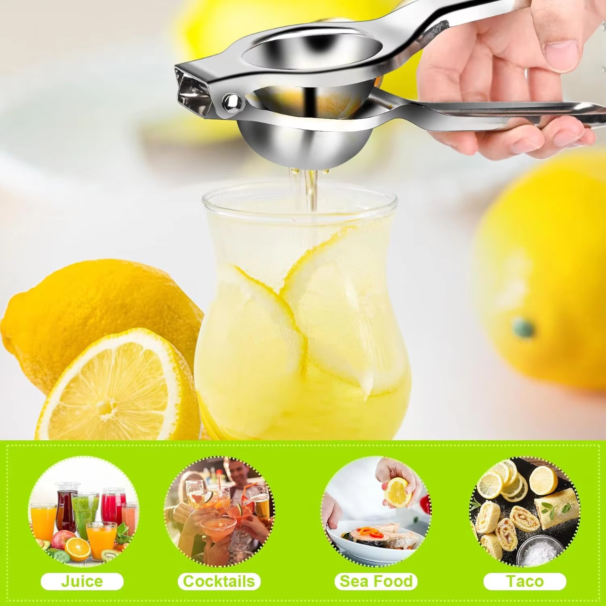 1/2/3pcs Stainless Steel Lemon – обзор и цена Citrus Juicer Bar