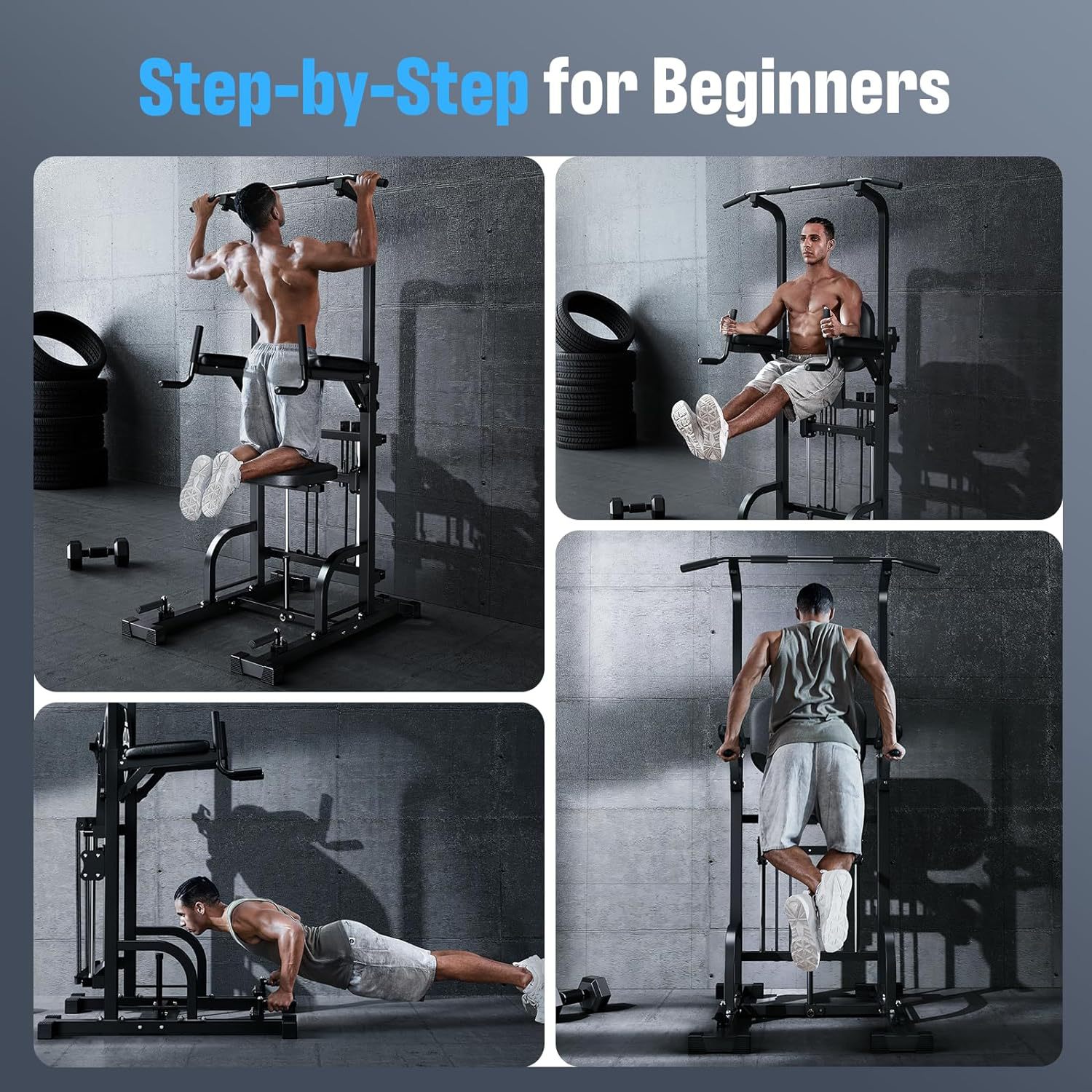 Power Tower Pull-Up Dip Statio – обзор и цена Home Bar And Gym