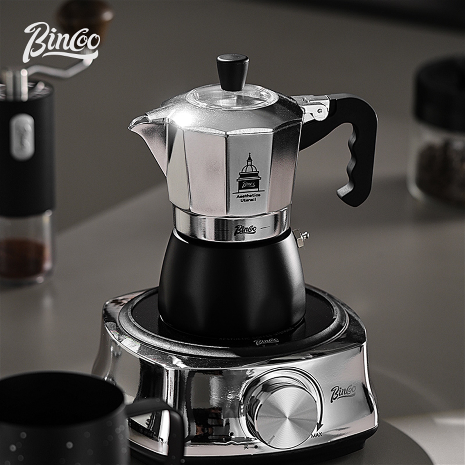 BINCOO Double Valve Moka Pot，E – обзор и цена Home Barista