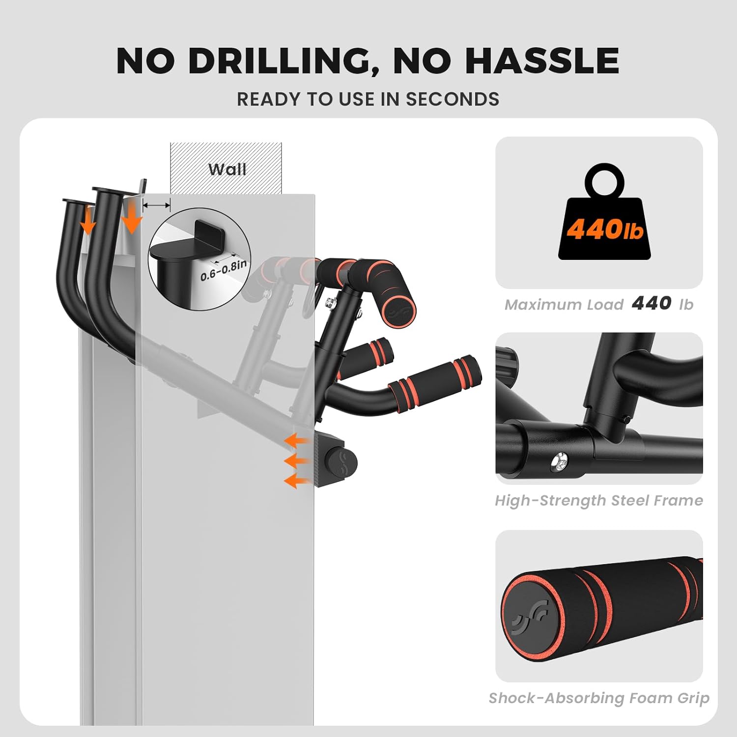 Door Pull Up Bar for Doorway w – обзор и цена Home Bar And Gym