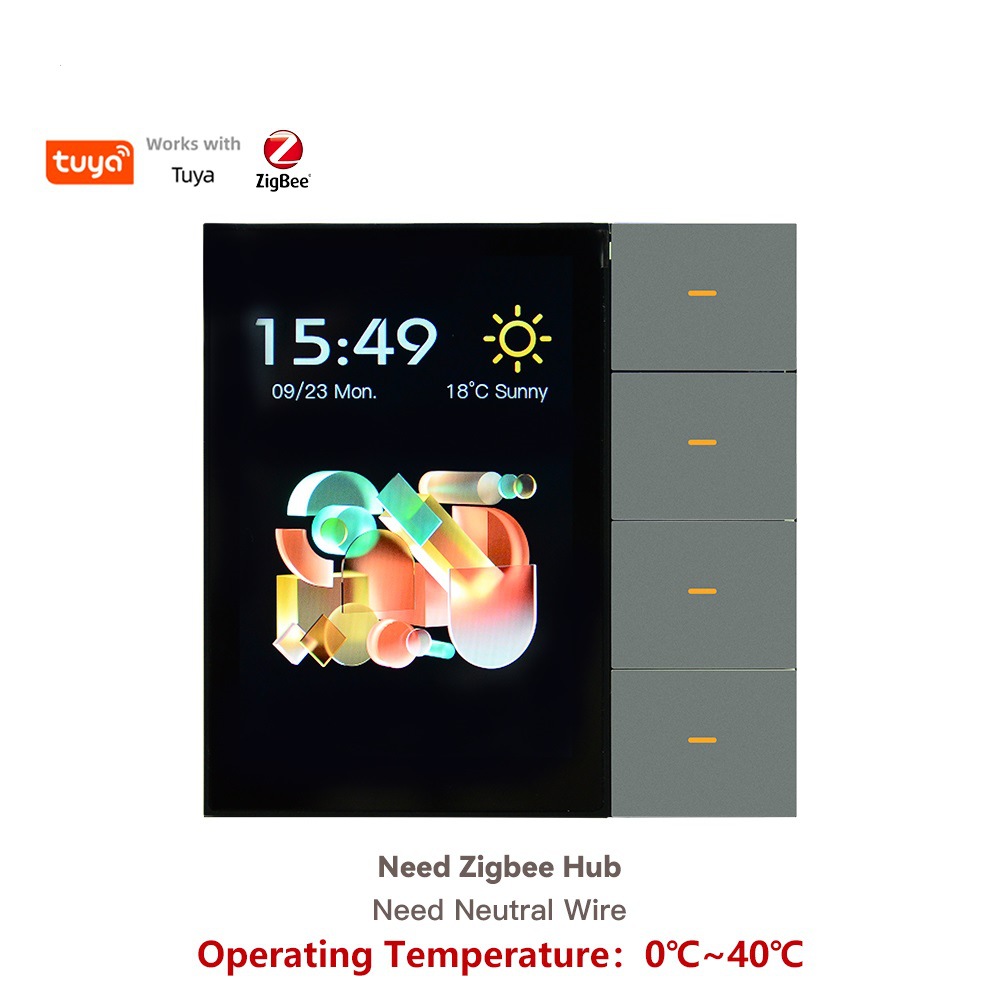 Tuya 3.5inch Smart Home Contro – обзор и цена Home Bar Android