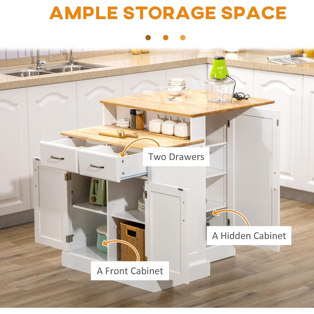 White Kitchen Island with Stor – обзор и цена Home Bar Shelves