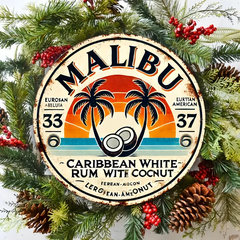 Vintage Malibu Rum Coconut Alu – обзор и цена Home Bar Accessories