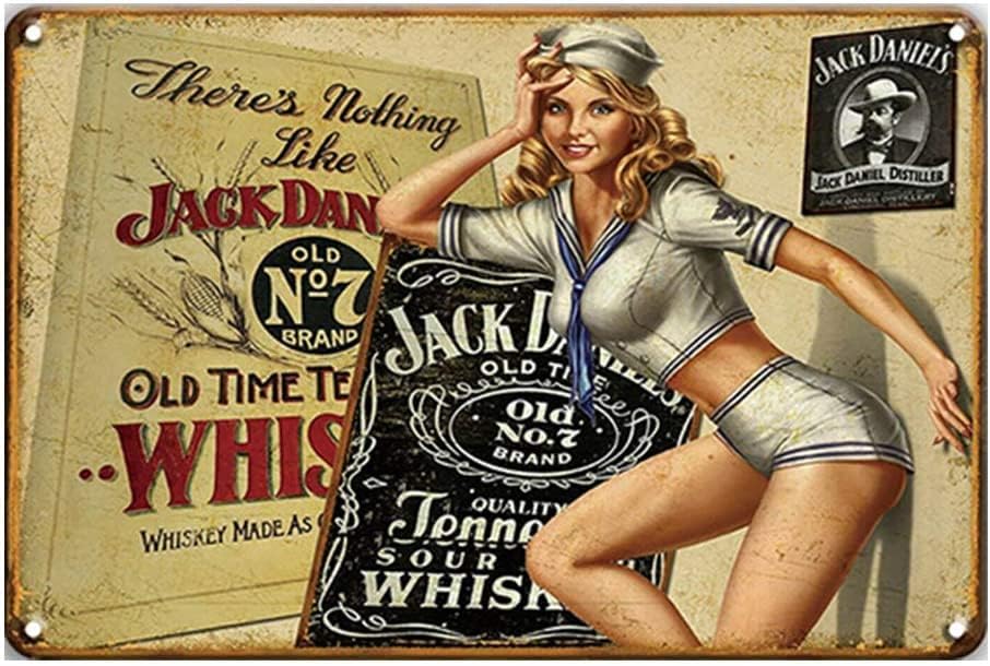 n1,Vintage Metal Tin Sign Whis – обзор и цена Home Bar And Coffee