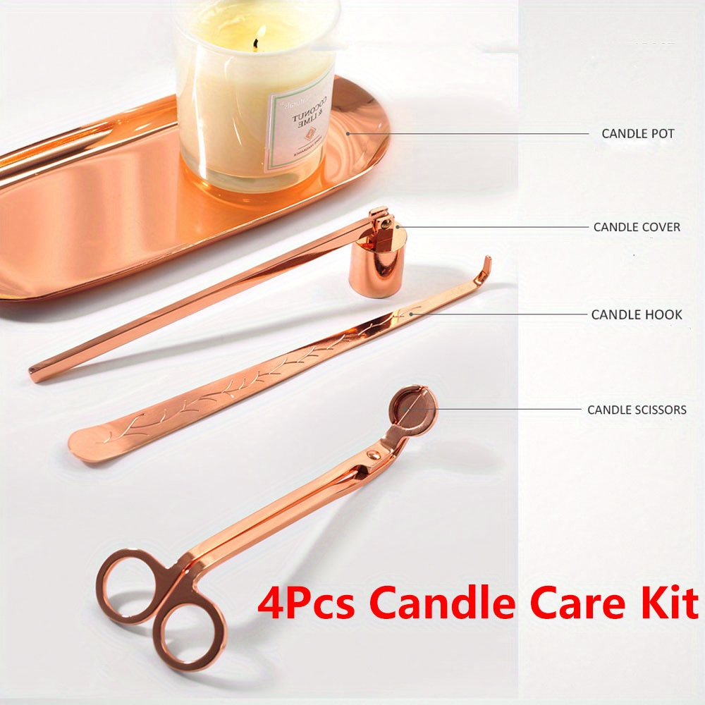 4pcs/set Luxury Candle Care Ki – обзор и цена Home Barber