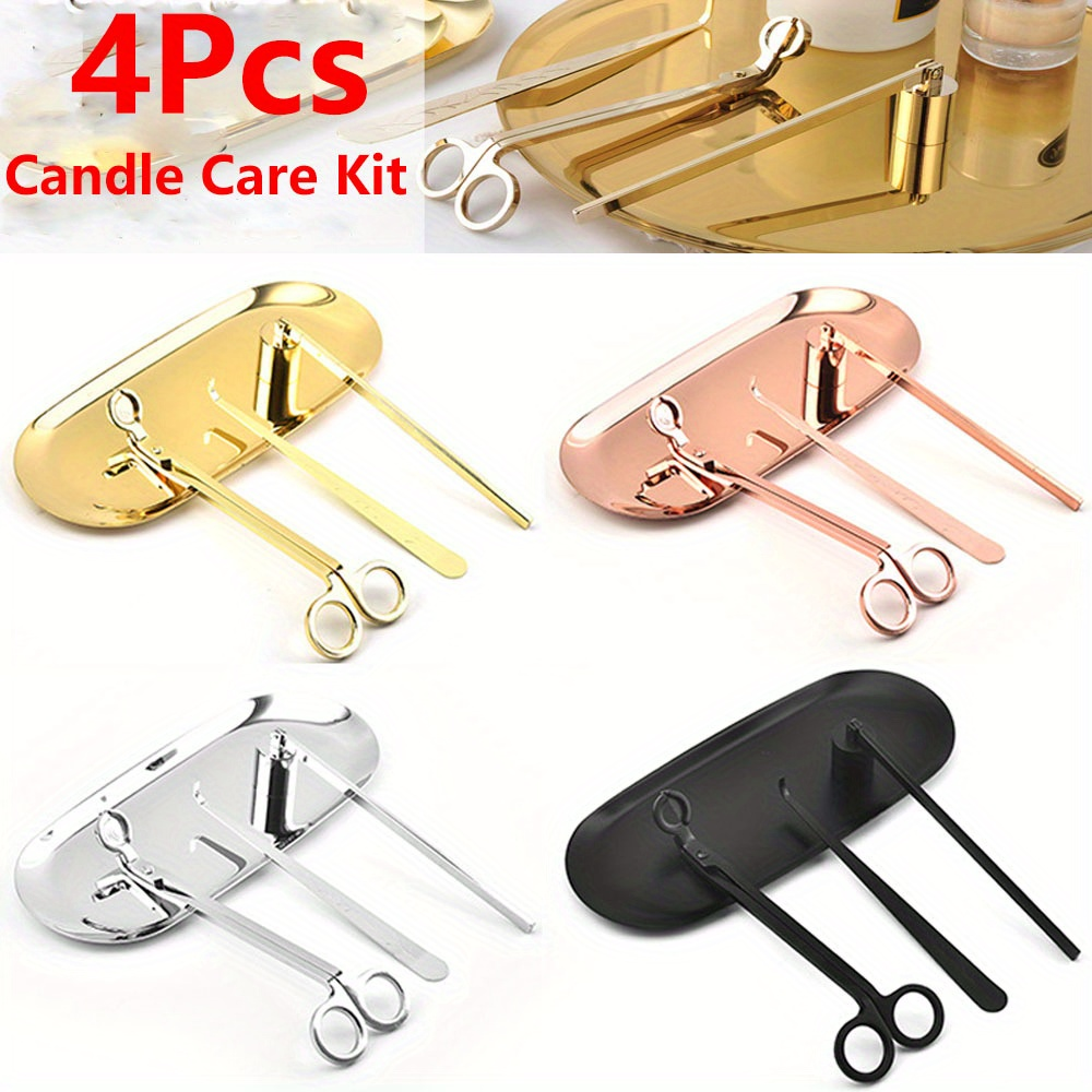 4pcs/set Luxury Candle Care Ki – обзор и цена Home Barber
