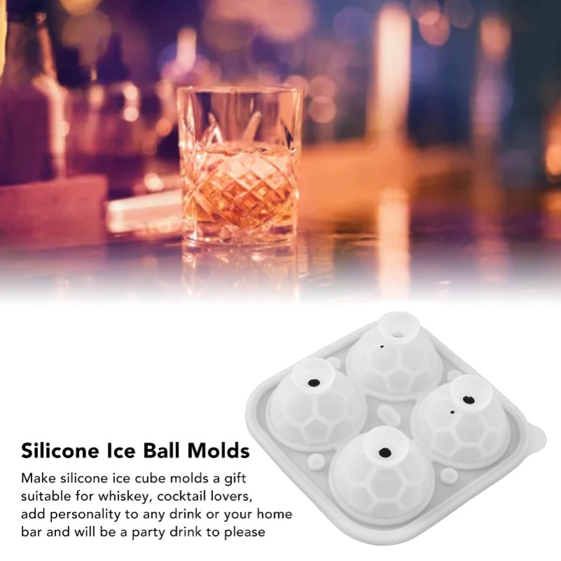 2Pcs Silicone Ice Cube Molds F – обзор и цена Ice Mold Sphere