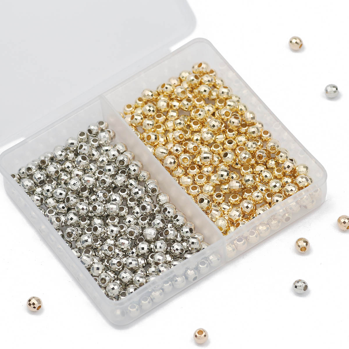 200PCS 4MM faceted round Loose – обзор и цена Bar Cart Gold
