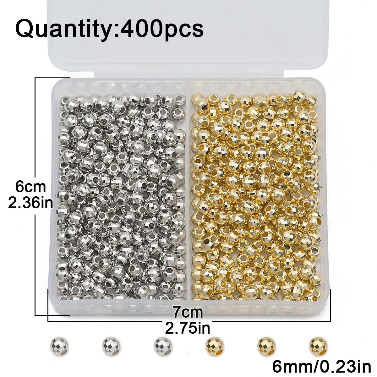 200PCS 4MM faceted round Loose – обзор и цена Bar Cart Gold