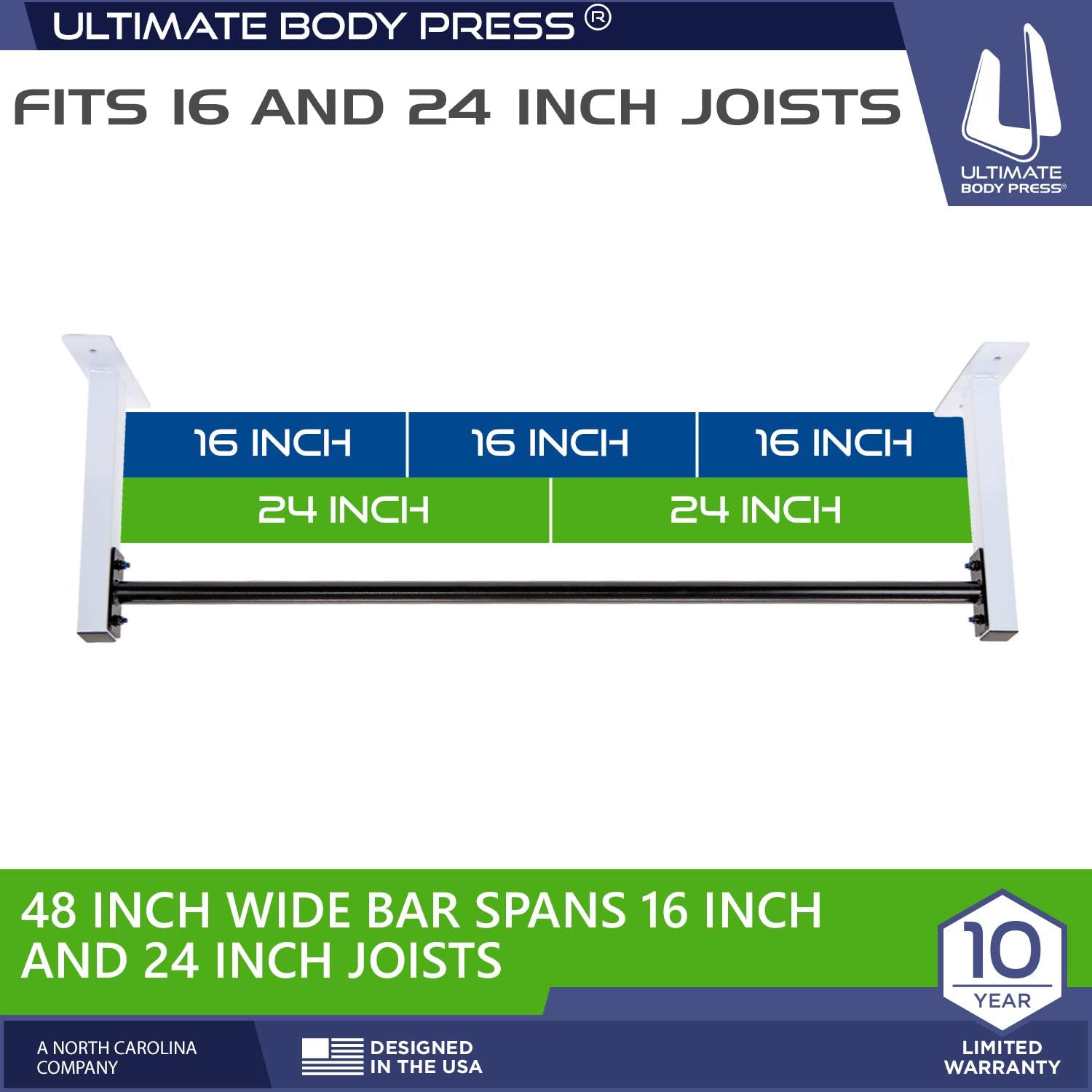 Ceiling Pull Up Bar with 48-In – обзор и цена Home Bar And Gym