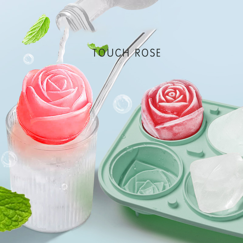 3D Rose Diamond Round Ice Cube – обзор и цена Ice Mold Sphere