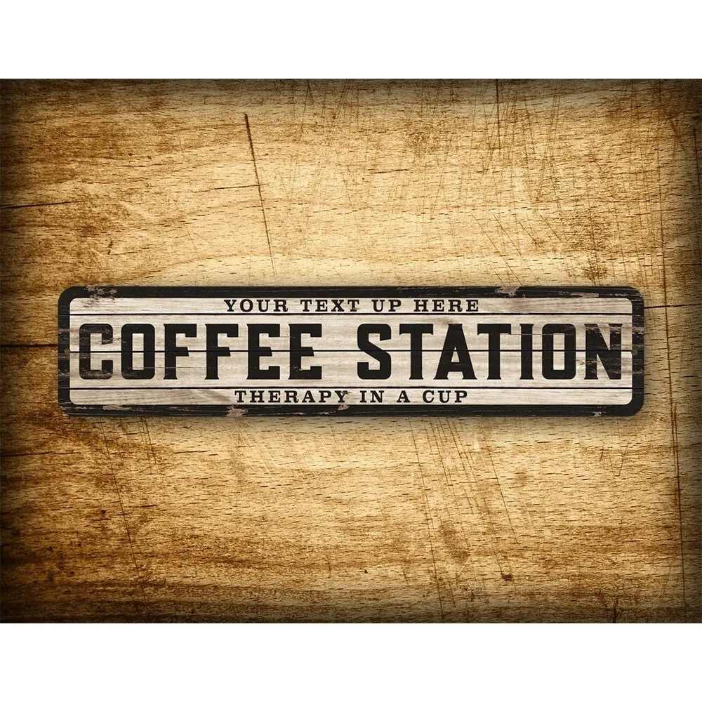 Custom Text Logo Weathered Woo – обзор и цена Home Bar And Coffee