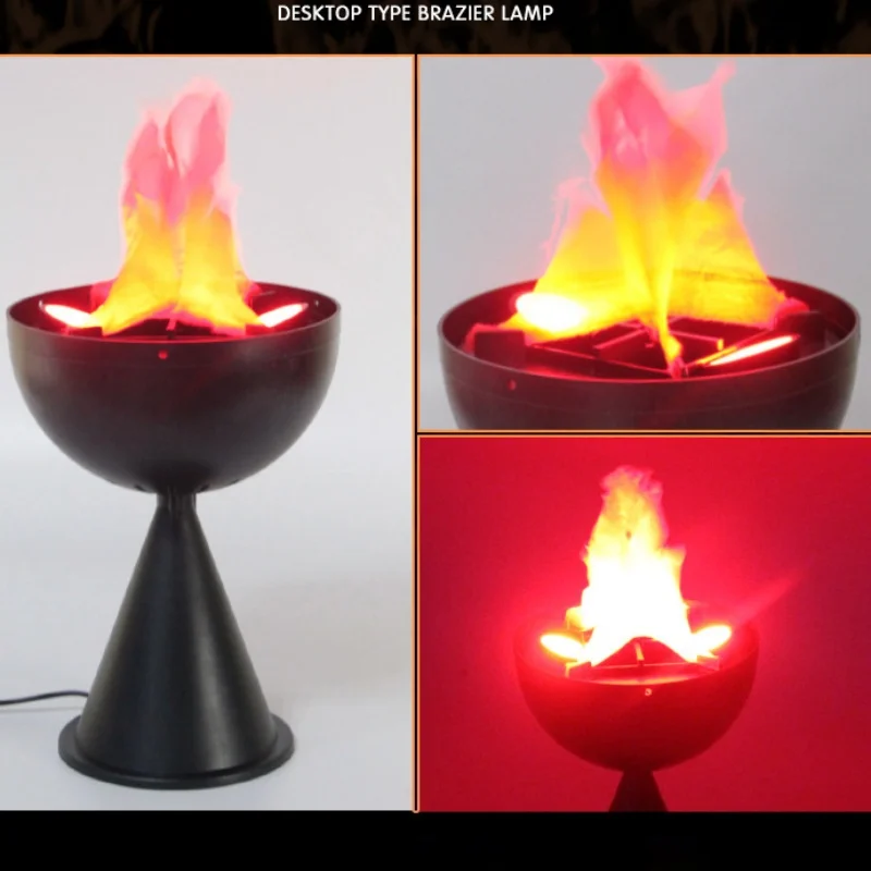3D Fake Flame Lamp Simulation  – обзор и цена Home Bar Accessories