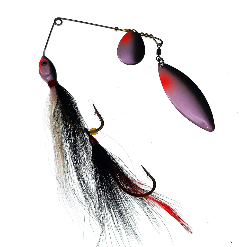 MUKUN Fishing Spinnerbait Lure – обзор и цена Jigger Double Sided